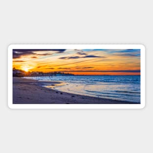 Highlands Panorama Sunset Sticker